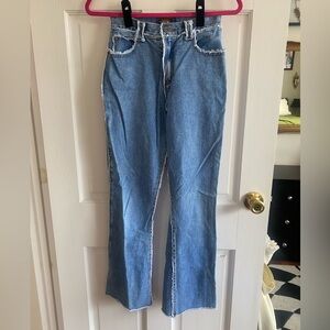 Route 66 Y2K Frayed Seam Flares